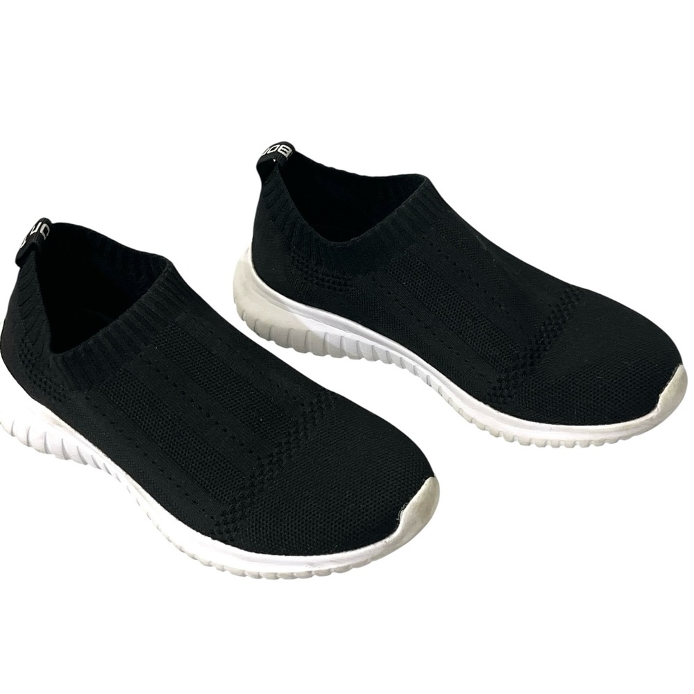 Tiosebon Womens Sneakers Slip On Mesh Lightweight Athletic BlackSize 35 US 5